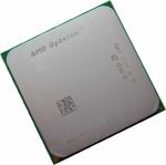 AMD Opteron dual-core processor Model 1212 – 2.0GHz (Santa Ana, 1000Mhz front side bus, 2MB total Level-2 cache HyperTransport)