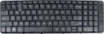 Keyboard assembly (Black color) – Full-sized island-style keyboard with numeric keypad (United Kingdom)