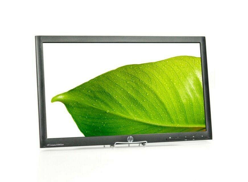 LE2002xm 669372 001 hp le2002xm 20 inch led monitor black native resolution of 1600 x 900 at 60 hz refresh rate serial number format xxcxxxxxxx