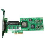 Dell Kr645 Single Channel Pci-express Low Profile 1 Int   1 Ext Ultra320 Scsi Host Bus Adapter System Pull