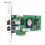 Qlogic Qle2462-e Sanblade 4gbps Dual Port Pci Express X4 Fiber Channel Host Bus Adapter Card Only With Standard Bracket