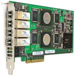 Qlogic Qle2464-wb Sanblade 4gb 4channel Pci Express Fibre Channel Host Bus Adapter With Standard Bracket Card Only
