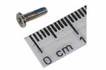Screw, 2 x 0.4 x 5 mm, Nylock